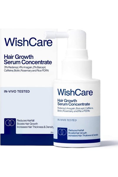WishCare سيروم مُركّز لنمو الشعر - ريدينسيل، أناجين، كافيين، بيوتين، كيراتين،...