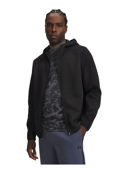 Under Armour 6013433-008 Black Unstoppable Textured Fleece Men's Jacket