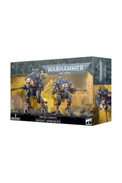 Games Workshop 2 Miniaturi Cavaleri Armati, Cavaleri Imperiali, Warhammer 400...