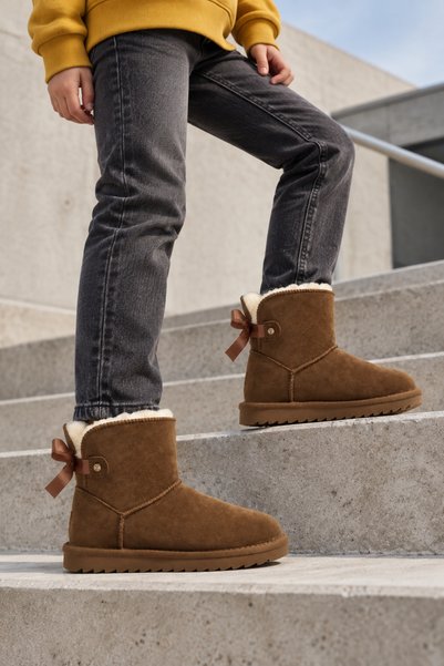 lumberjack FY-8761 Anatomical Sole Everyday Use Brown Filet Girls' Outdoor Boots