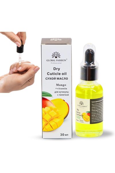 GLOBAL FASHION Professional Global Fashion Vitamin E Nail & Cuticle Oil – Str...