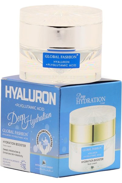 GLOBAL FASHION Professional Hyaluron + Polyglutamic Acid Deep Hydration Cream...