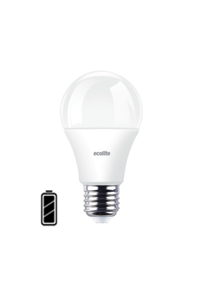 Ecolite 9 WATT E-27 DUYLU BEYAZ IŞIK 900 LÜMEN 6500 KELVİN A65 [ŞARJ EDİLEBİL...