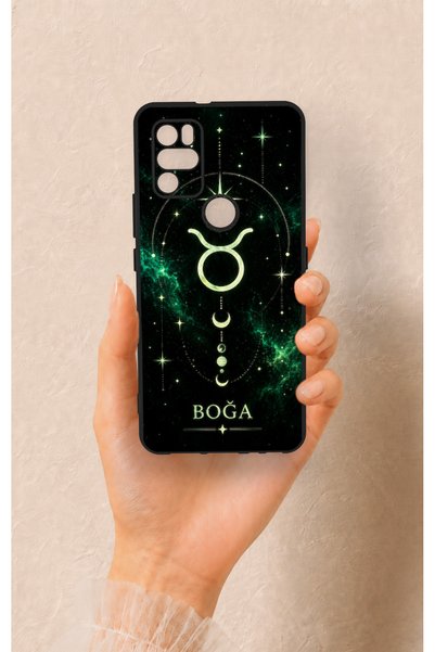 Vip Case Omix X300 Compatible Taurus-Themed Patterned Silicone Case