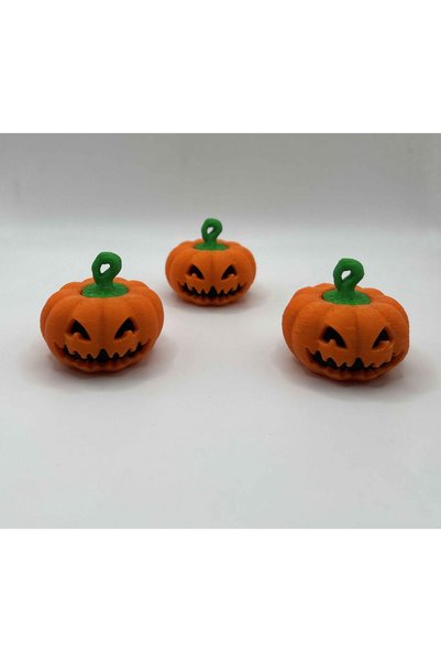 Evicraftopia Περιστρεφόμενη κολοκύθα μπρελόκ Halloween