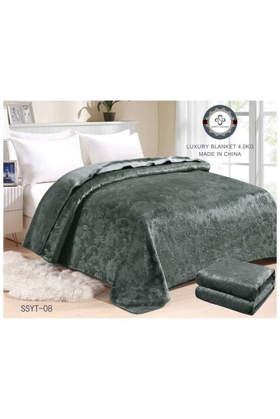 sweetdreams Winter 4kg Plush Velvet Fleece Blanket with Embossed Tree Design ...