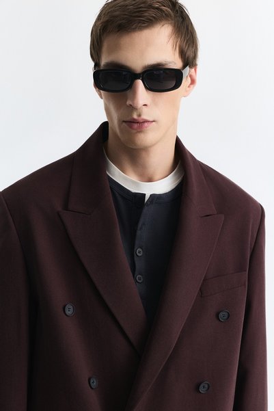Antioch Lyocell Blend Wrap-Style Relaxed Fit Suit