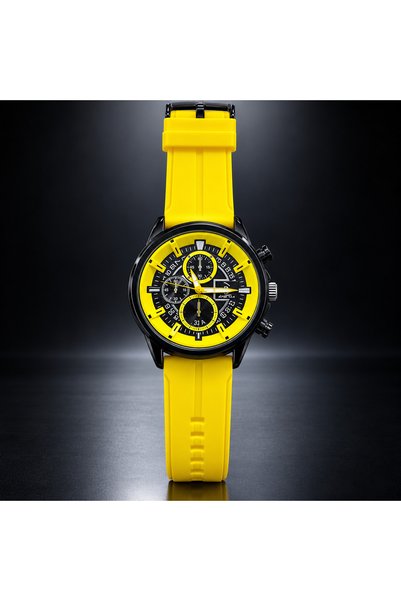G Sport POLO Premium Silicone Men's Wristwatch with Strap (Fits Any Wrist)