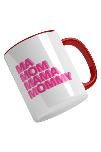 INOVATIX Cana alba personalizata, Ma Mom Mama Mommy,Iubitorii De Familie,Cea ...
