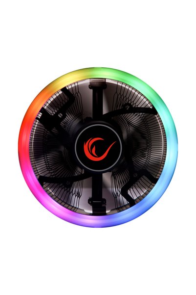 Bk Gift RAMPAGE COOL-FIX, RM-C01, 12 cm, 1800 RPM, RGB CPU Air Cooler (Compat...