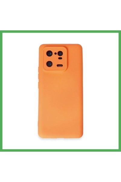 Nur store Çanta Mi 13 Pro Case with Velvet-Lined Nano Silicone - Orange BEZOSS