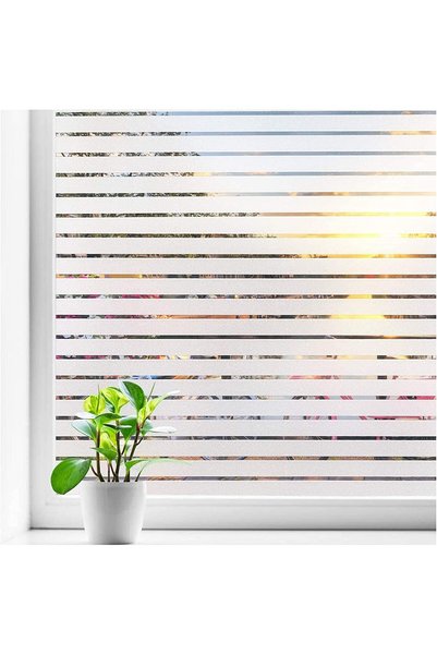 Arabest Frosted Window Privacy Film,UV Blocking and Heat Control Static Cling...