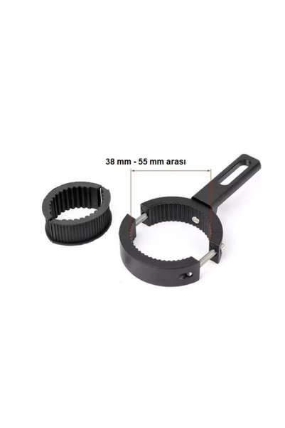 monero Motosiklet Sis Far Bağlantı Aparatı 38-55mm