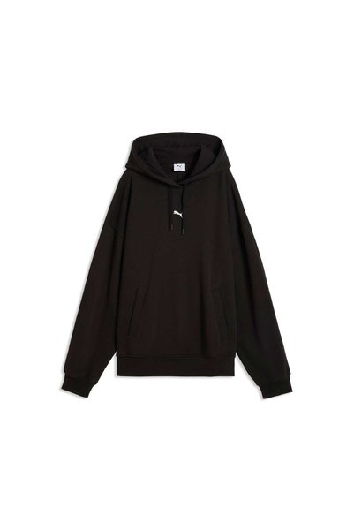 Puma سويت شيرت نسائي بقصة واسعة وغطاء للرأس من ESSENTIALS