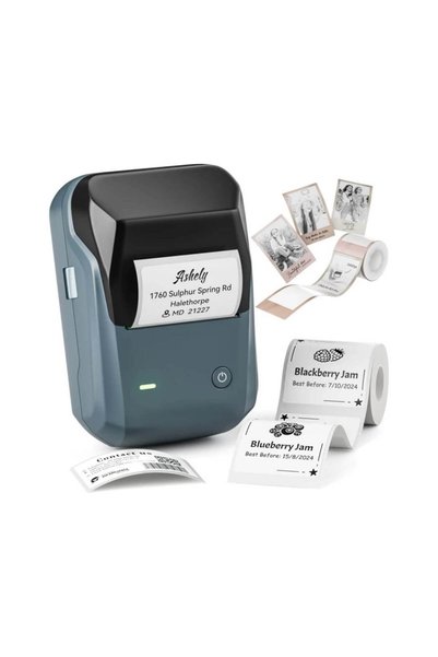 NiiMbot B1 Pro Label Maker – 300 DPI Bluetooth Thermal Label Printer - AS2 El...