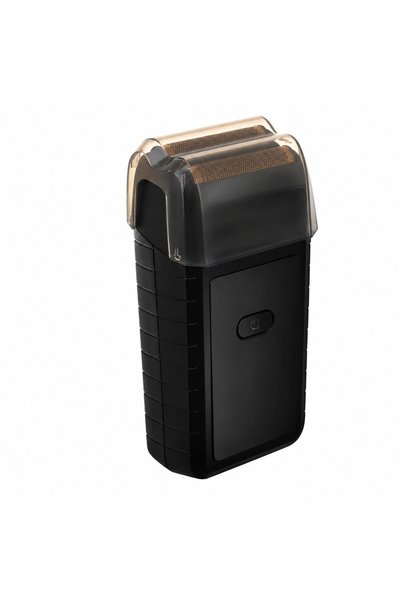 Soulima Aparat de ras pentru barbă, afișaj LED, USB-C, 2 folii, 2 lame din oț...