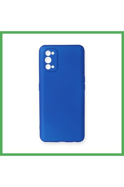 Nur store Çanta Realme 7 Pro First Silicone Case - Blue BEZOSS