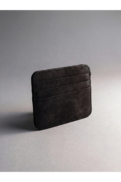 LC Waikiki Rmz Gi̇yi̇m Farkiyla Leather Look Men's Card Holder
