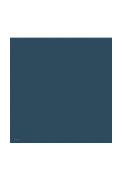 Bursa İpek Petrol Blue Solid Color Twill Silk Scarf