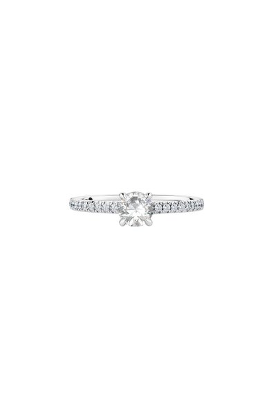 Jewelivery 18Kt Gold Diamond Solitaire Ring DSOLW33 | 0.26 ct Solitaire DSOLW33