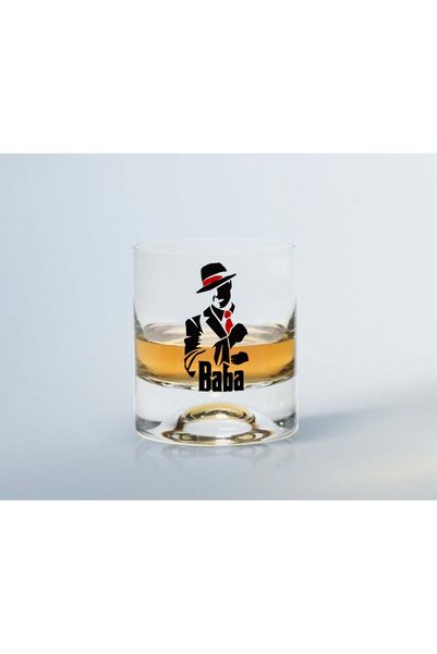 Bk Gift BK Home Colorful Printed "The Godfather" Whiskey Glass—18