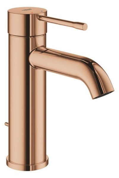 Grohe Baterie de lavoar, Grohe, Essence, cu ventil, cupru lucios