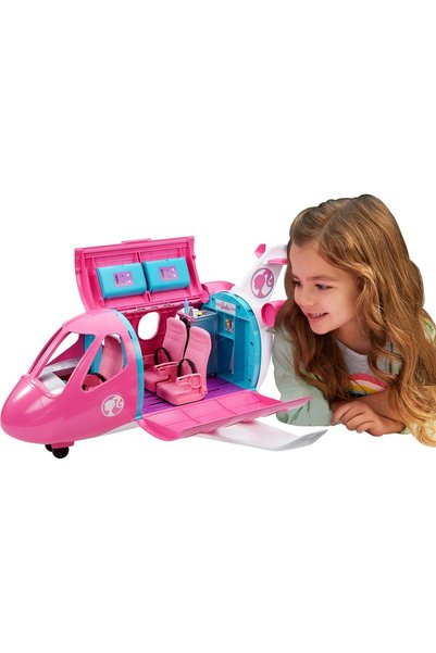 Barbie Dreamplane Transforming Playset with Working Features and 15+ Pieces