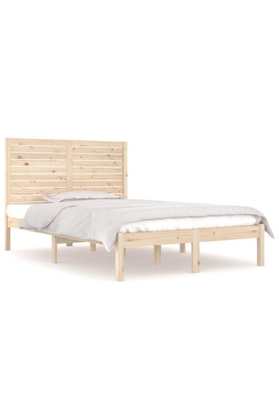 Syfax Cadru de pat, 140x190 cm, lemn masiv