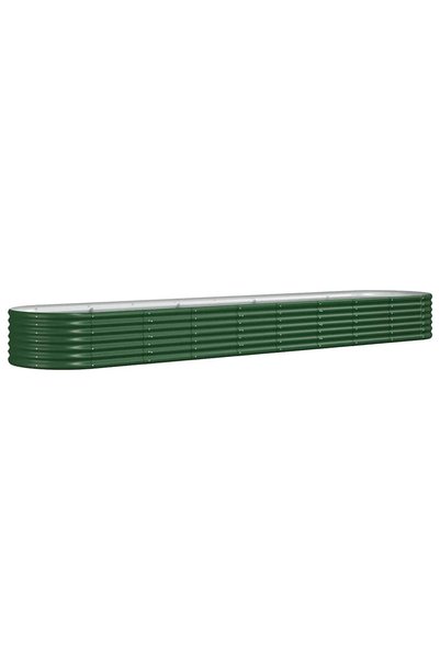 Syfax Strat înălțat grădină 368x80x36 cm oțel galvanizat