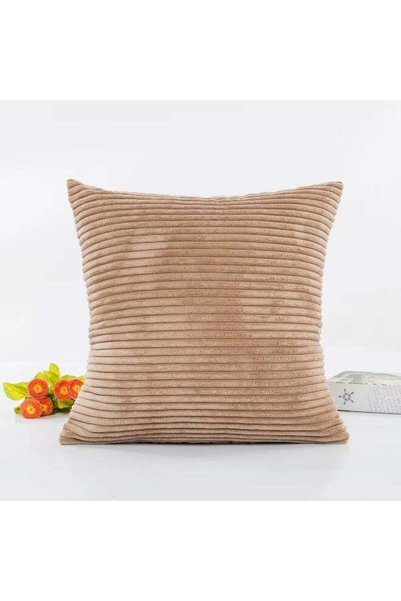 Generic Brand AZENA Pack of 2 Throw Pillow Covers, Soft Corduroy Accent Solid...