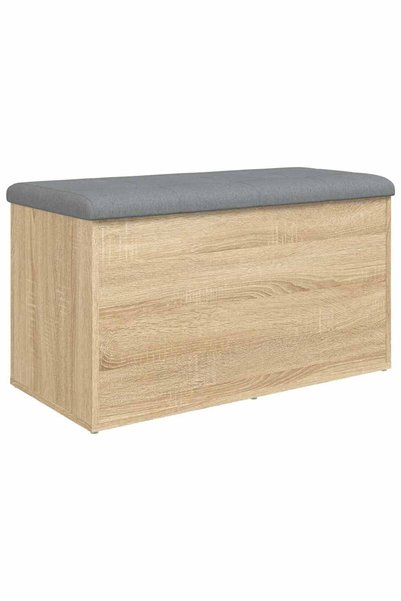 Syfax Bancă de depozitare din stejar Sonoma, 82x42x45 cm, lemn stratificat