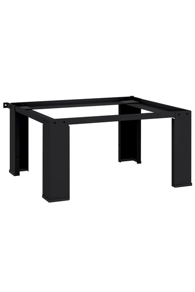 Syfax Suport pentru mașina de spălat Negru 64 x 55 x 32,5 cm Oțel