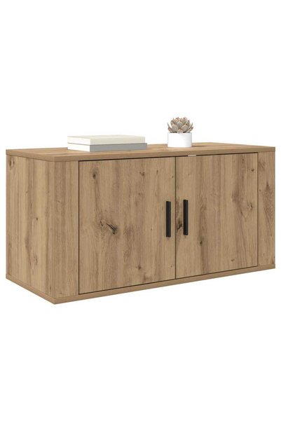 Syfax Dulap TV montat pe perete 80 x 34.5 x 40 cm stejar artizanal