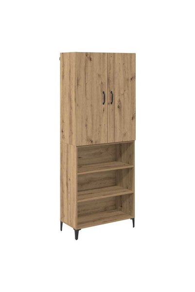 Syfax Bufet Stejar Artizanal 69,5 x 34 x 180 cm Lemn prelucrat