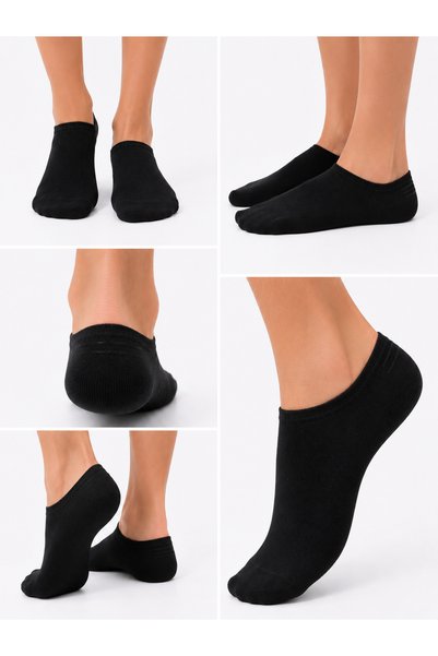 Generic Brand Set 5 perechi sosete scurte, Fashion Boutique, dama, 80% bumbac...