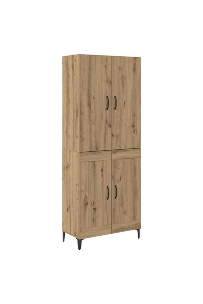Syfax Bufet Stejar Artizanal 69,5 x 34 x 180 cm Lemn prelucrat