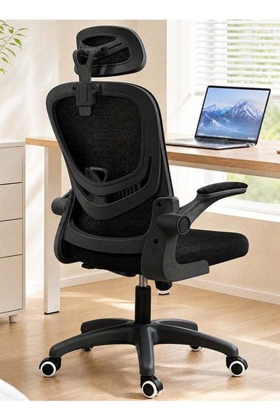 Generic Brand Ergonomic Mesh Office Chair, Reclining Computer Chair with Whee...