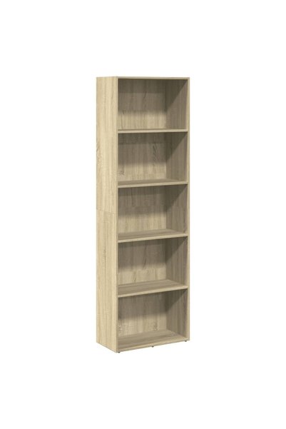 Syfax Bibliotecă, stejar sonoma, 60x30x189 cm, lemn prelucrat