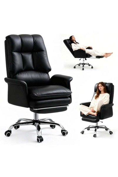 Generic Brand GGEROU Executive Swivel Chair, Ergonomic Desk Chair with Rockin...