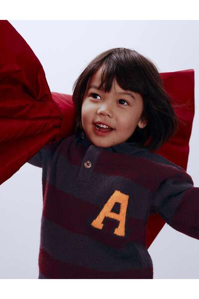 Marks & Spencer Pulover tricotat cu dungi (2-10 ani)