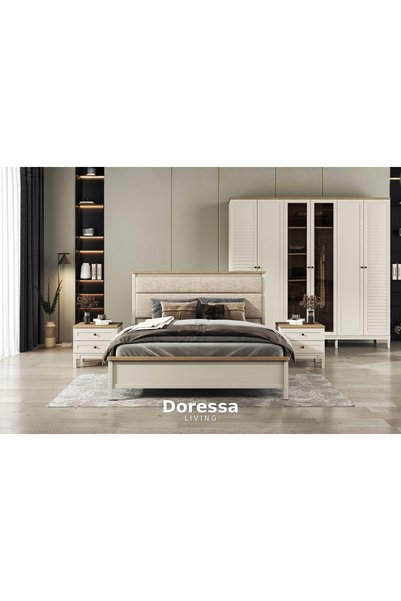 Doressa Living Felix Panjur Reflekte Camlı Yatak Odası Takımı
