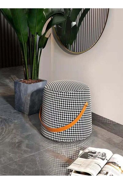 Generic Brand BEIRUI Round seat, small stool, Wooden Home Tote Stool, Living ...