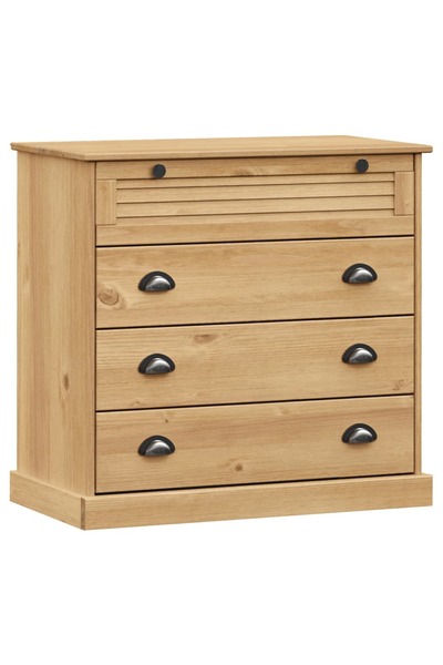 Syfax Comodă cu sertare VIGO, 80x40x76 cm, lemn masiv de pin