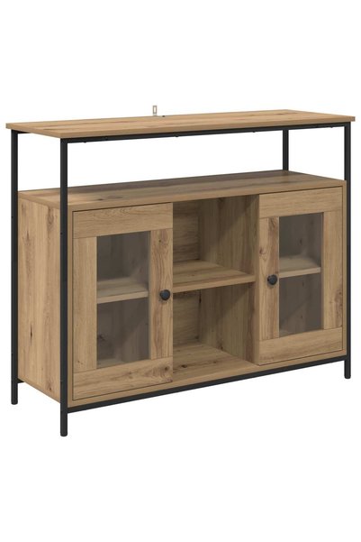 Syfax Bufet Stejar Artizanal 100 x 35 x 80 cm Lemn prelucrat