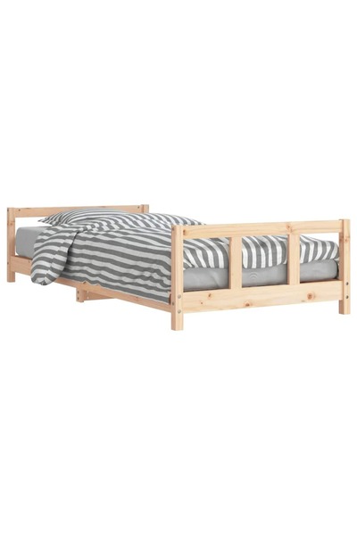 Syfax Cadru pat pentru copii, 90x200 cm, lemn masiv de pin