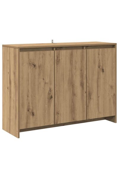 Syfax Dulap, stejar artizanal, 102x33x75 cm, lemn prelucrat