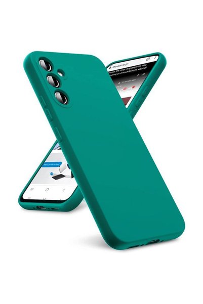 Orso Θήκη Samsung Galaxy A56 από Μεταξωτό Καουτσούκ, Πράσινο Ζούγκλας