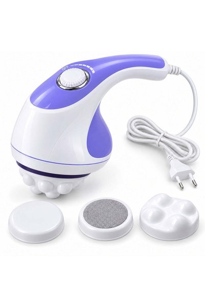 Generic Aparat de Masaj Anticelulitic Relax Spin and Tone, cu 4 Capete Inters...