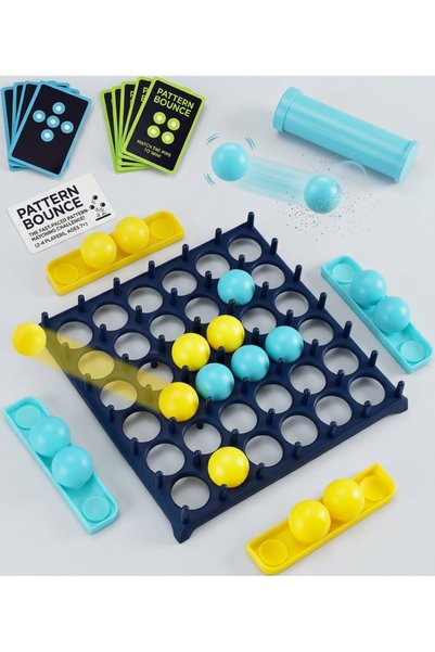Generic Brand لعبة الطاولة التنافسية كرة الارتداد Bounce Ball مع كروت التحدي ...