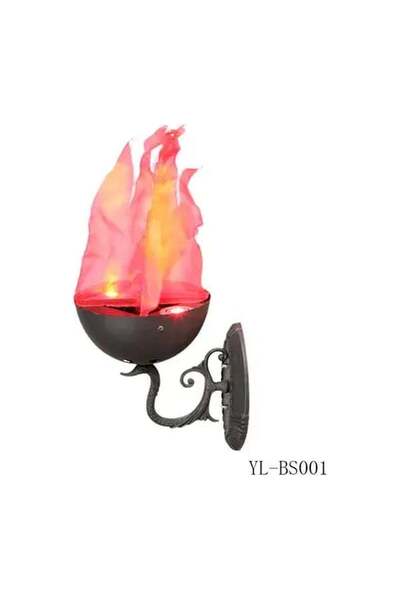 OEM Lumină Decorativă cu Efect de Flacără din Mătase, LED, Flacără de 25 cm